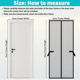 Load image into Gallery viewer, Custom Magnetic Screen Door for Sliding Glass Door – Easy Install Insect Screen