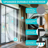 Load image into Gallery viewer, Custom Magnetic Screen Door for Sliding Glass Door – Easy Install Insect Screen