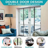 Load image into Gallery viewer, Custom Magnetic Screen Door for Sliding Glass Door – Easy Install Insect Screen