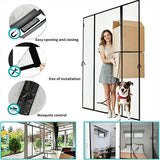 Load image into Gallery viewer, Custom Magnetic Screen Door for Sliding Glass Door – Easy Install Insect Screen