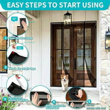 Load image into Gallery viewer, Custom Magnetic Screen Door for Sliding Glass Door – Easy Install Insect Screen