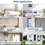 Load image into Gallery viewer, Magnetic Thermal Insulated Door Curtain Visible Windows