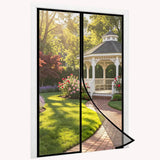 Load image into Gallery viewer, Black Magnetic Screen Doors