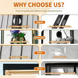 Load image into Gallery viewer, Side Opening Magnetic Screen Door for Patio Doors