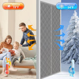 Load image into Gallery viewer, Thermal Insulated Door Curtain