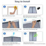 Load image into Gallery viewer, Custom Thermal Insulated Door Curtain
