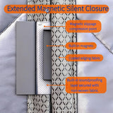 Load image into Gallery viewer, Magnetic Thermal Insulated Door Curtain Side Opening
