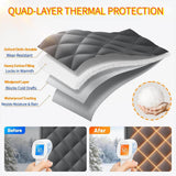 Load image into Gallery viewer, Thermal Insulated Door Curtain