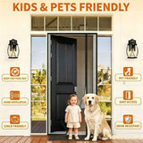 Load image into Gallery viewer, Side Opening Magnetic Screen Door for Patio Doors