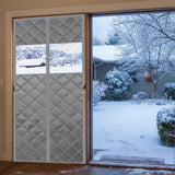 Load image into Gallery viewer, Custom Magnetic Thermal Insulated Door Curtain Visible Windows