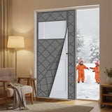 Load image into Gallery viewer, Magnetic Thermal Insulated Door Curtain Side Opening
