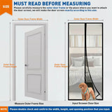 Load image into Gallery viewer, Transparent Thermal Insulated Door Curtain Custom Size