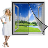 Load image into Gallery viewer, Customizable Window Screen with Velcro Fastening and Center Opening