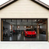 Load image into Gallery viewer, Door Screen For Garage Two Openings