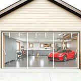 Load image into Gallery viewer, Door Screen For Garage Two Openings