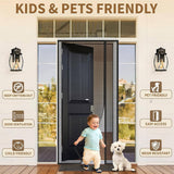 Load image into Gallery viewer, Magnetic Screen Door For Patio Doors Side Opening