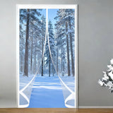 Load image into Gallery viewer, Transparent Thermal Insulated Door Curtain Custom Size